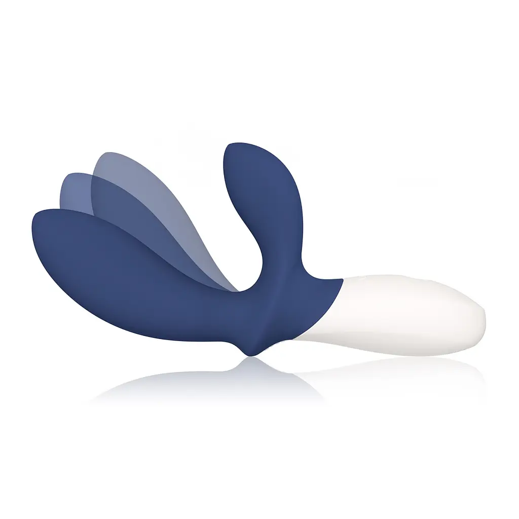 Стимулятор простати Lelo Loki Wave 2 19.6 см (синій) - фото 4