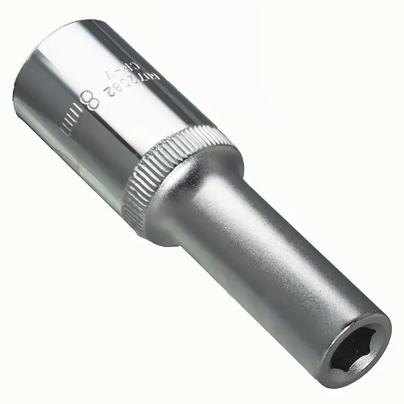 Насадка шестигранна довга 1/2" 8мм CrV ULTRA (6072082) - фото 6