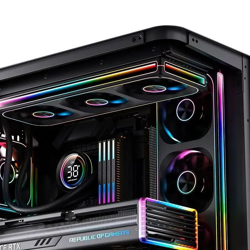 СВО Jonsbo TH-360 Black (Intel LGA 12 В00/115X/17XX/1851; AMD AM4/AM5) (TH-360 Black) - фото 9