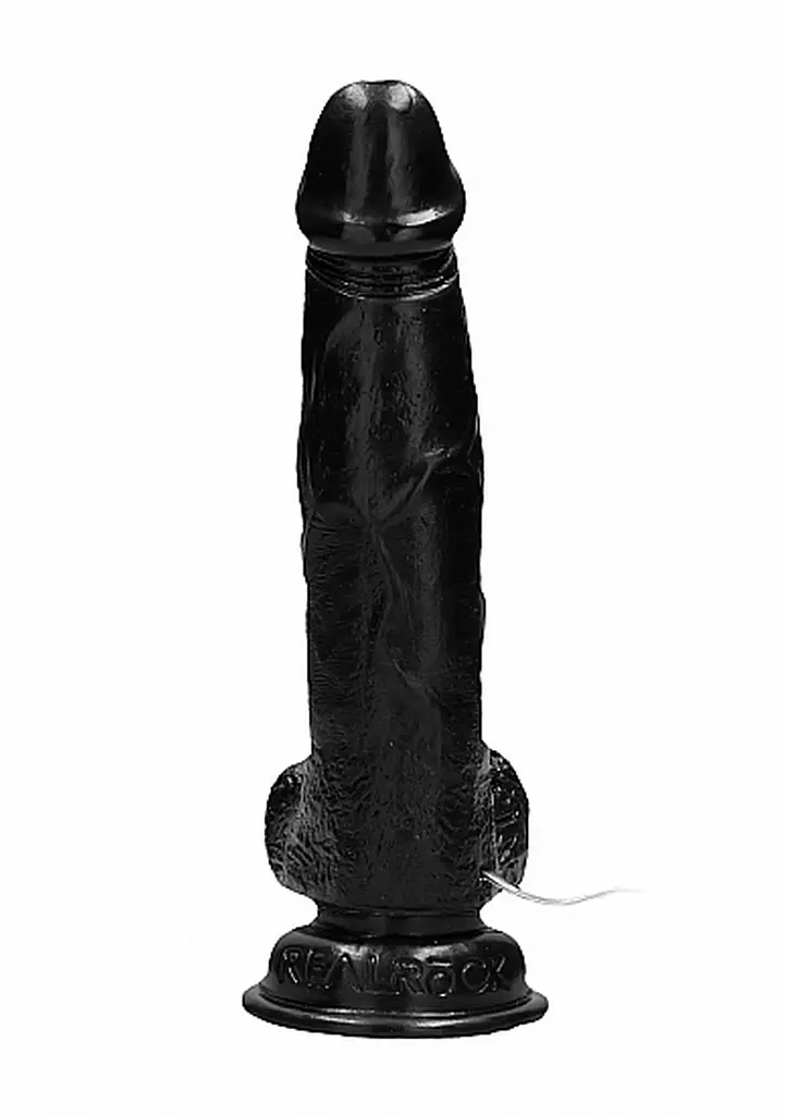Вибратор RealRock Cock 8quot; 20 см (черный) - фото 2