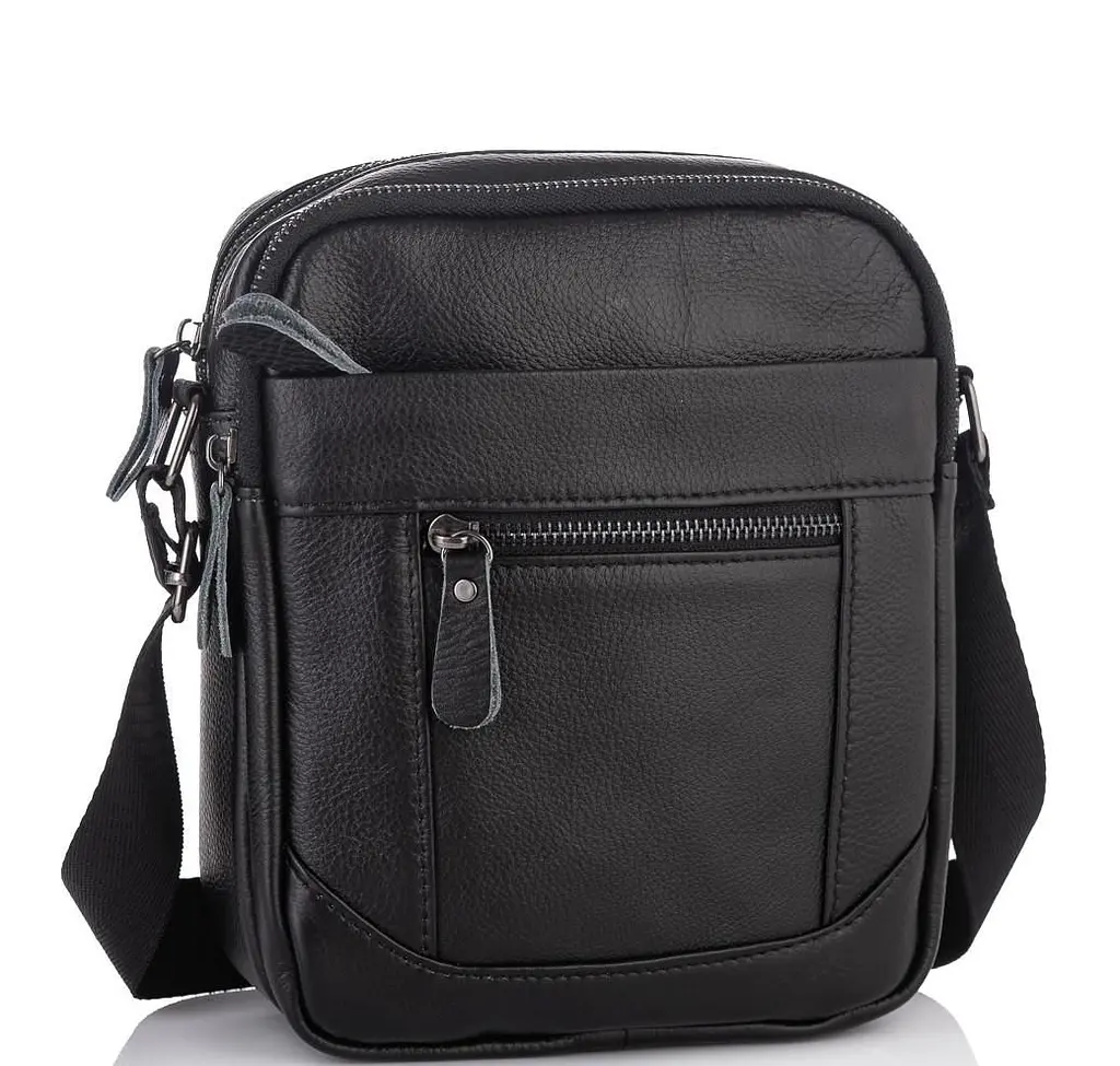 Чоловіча шкіряна сумка через плече маленька Tiding Bag A25-223A