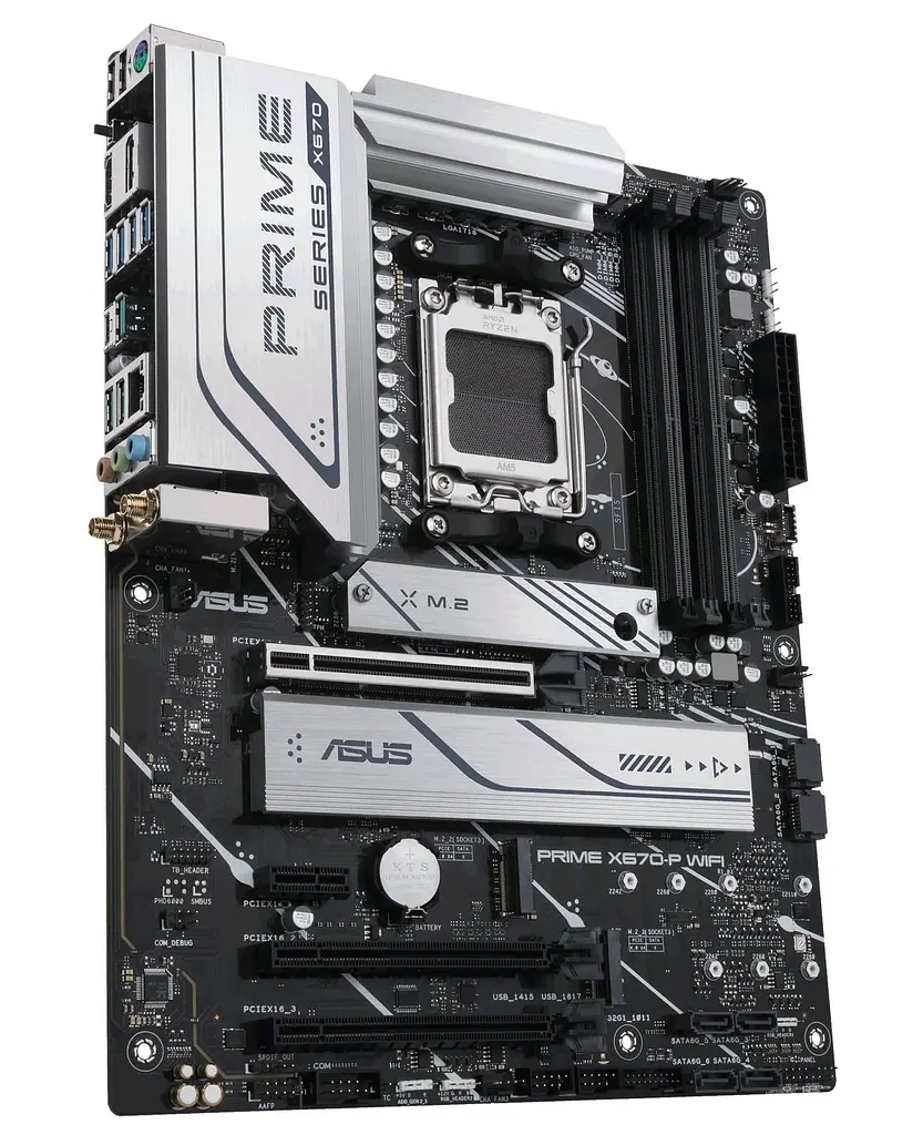Материнська плата ASUS Prime X670-P Wi-Fi (90MB1BV0-M0EAY0) (Socket AM5, AMD X670, ATX) Б/в - фото 3