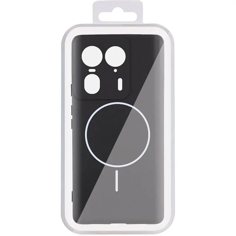 Чохол Lakshmi Silicone Cover Full Camera AA with MagFit для Motorola Edge 50 Ultra Чорний/Black - фото 3