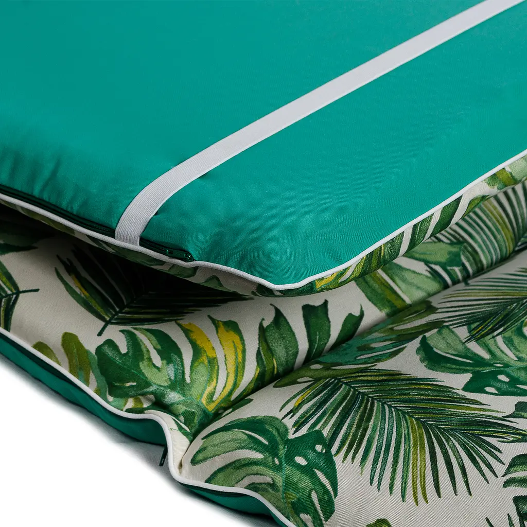 Матрас для шезлонга Ost-Fran Trio Bahamas verde 189x58х5 см - фото 2