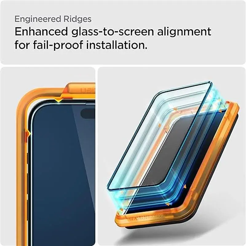 Захисне скло Spigen Glas.tR AlignMaster FC для Apple iPhone 15, Black, 2шт (AGL06906) - фото 7