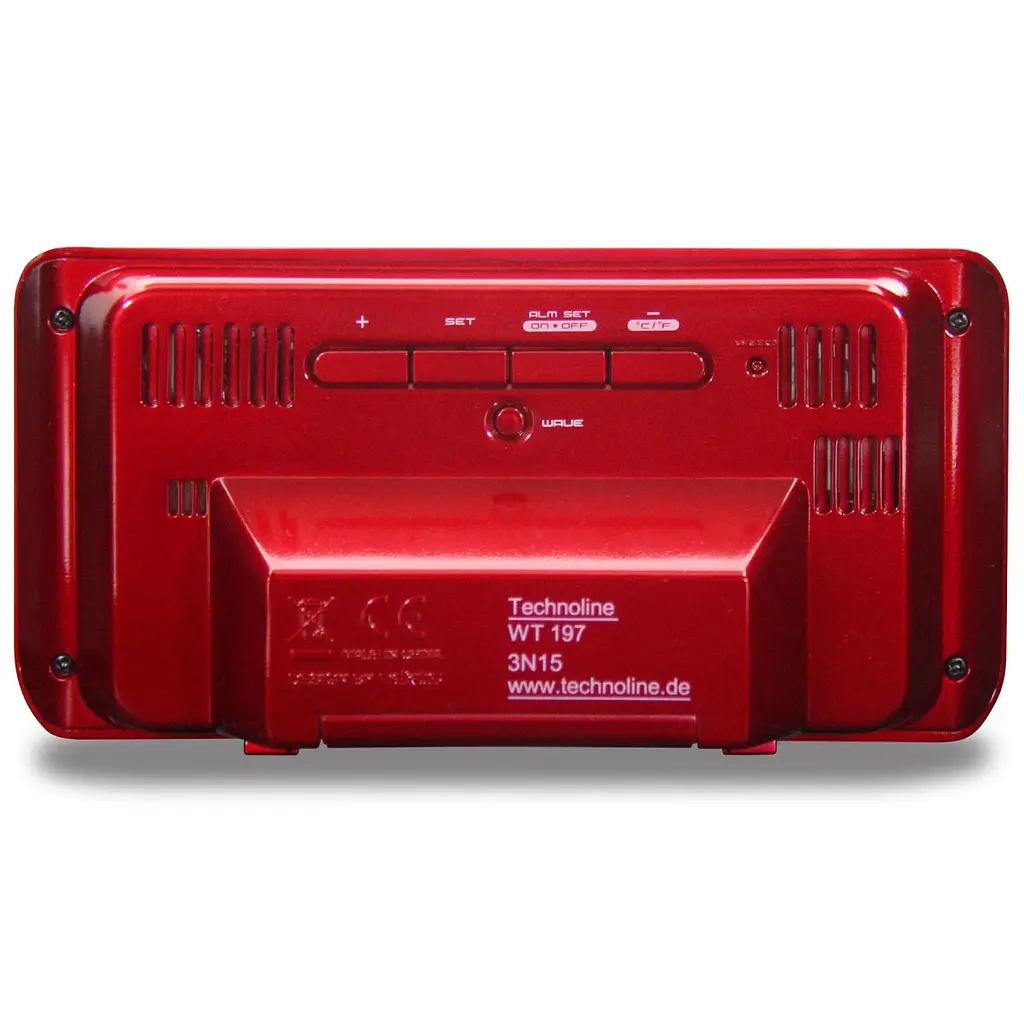 Годинник настільний Technoline WT197 Red (WT197) - фото 5
