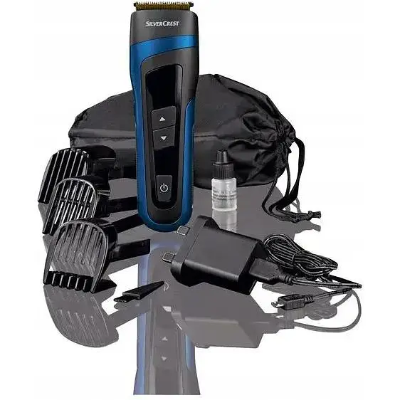 Машинка для стрижки Silver Crest SHBSP 800 A1 55 уровней длины титановая насадка аккумуляторная - фото 9
