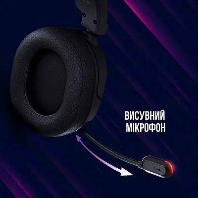 Навушники Lorgar Kaya 460 Gaming RGB USB Black (LRG-GHS460) - фото 9