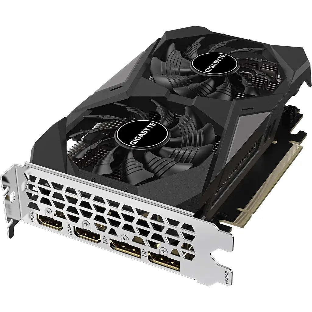 Відеокарта Gigabyte RTX 3050 6Gb WINDFORCE OC V2 (GV-N3050WF2OCV2-6GD) (GDDR6, 96 bit, PCI-E v4.0 x8) - фото 2