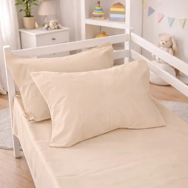 Дитяча постільна білизна JUNIOR Poplin Line Sandy (2200012795798) - фото 4
