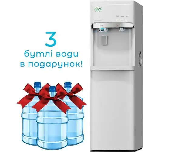 ViO X628 FCBI, Кулер для води з льодогенератором та нижнім завантаженням, компресорне охолодження, білий - фото 8