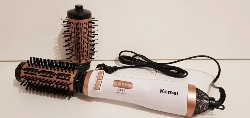 Фен-щетка Kemei KM-8020 - фото 4