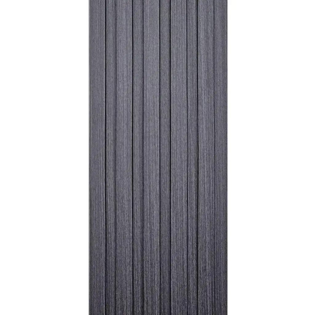 Рейка декоративна Sticker Wall WPC стінова 3000х150х9мм Графіт SW-00001871 - фото 5
