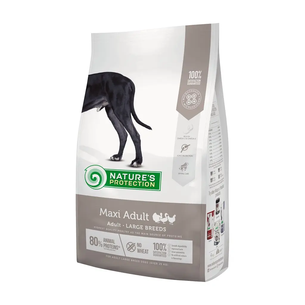 Сухий корм для собак Nature's Protection Maxi Adult Large breeds 4 кг (NPS45741)