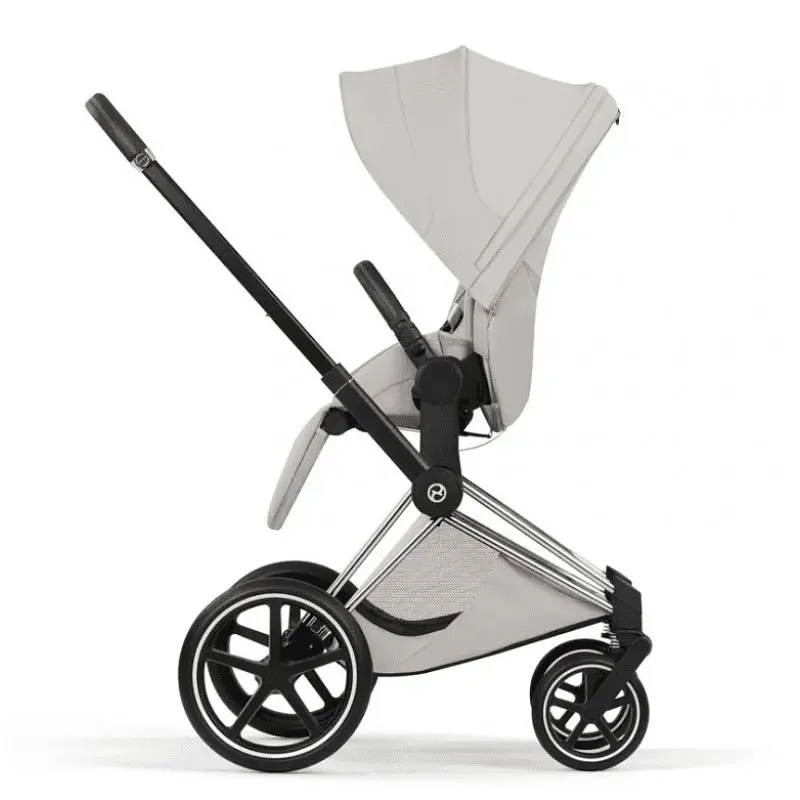 Cybex Priam Style 5.0 коляска 2 в 1 City Grey шасі Chrome - фото 6