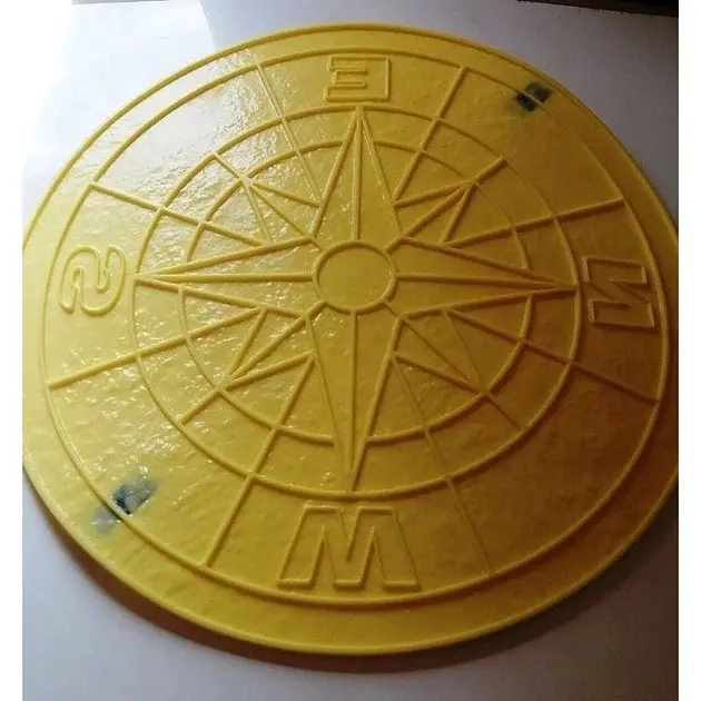 Гибкий полиуретановый штамп – форма для оттиска по бетону и штукатурке A.N.B. КОМПАС - фото 3