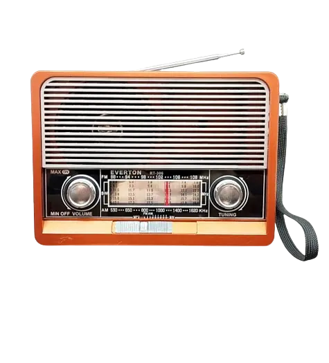 Радіоприймач на акумуляторі Everton RT-306 FM/AM/SW/Bluetooth/USB з ліхтариком (1756375712) - фото 2