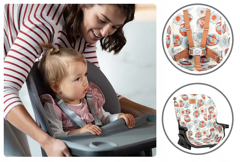 Стілець для годування Lionelo Mona Flower - фото 4