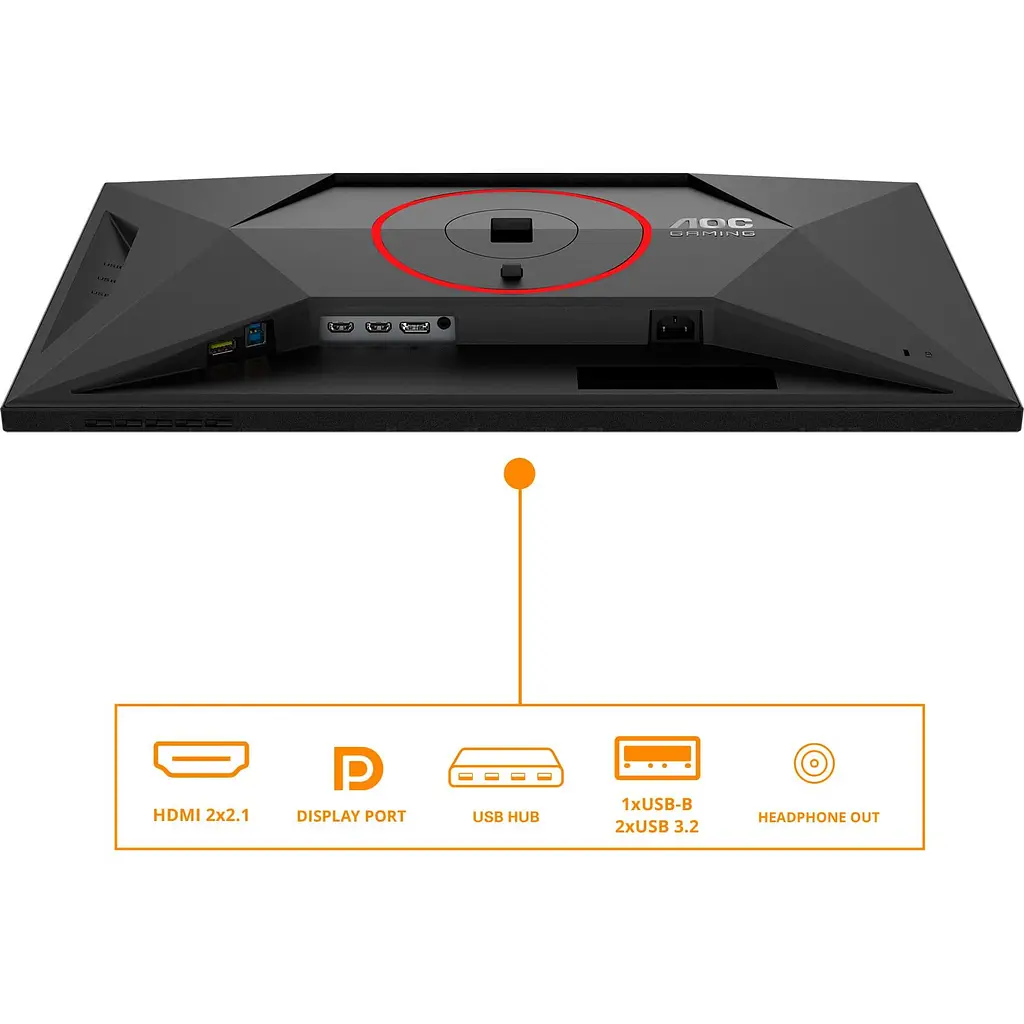 Монітор AOC 27" Q27G4SRU QHD IPS 320Hz (Q27G4SRU) - фото 9