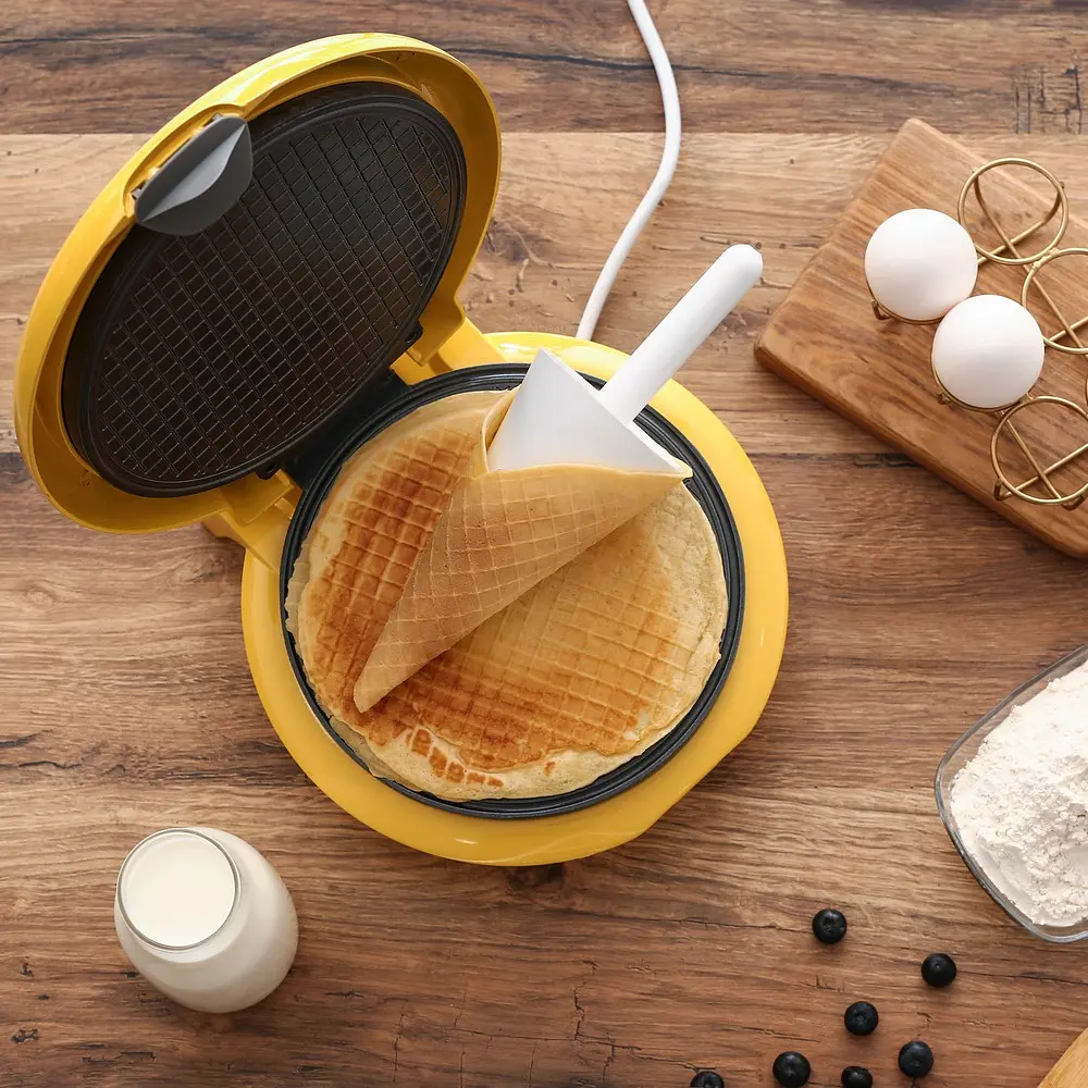Вафельниця Magio MG-397 жовта - фото 7