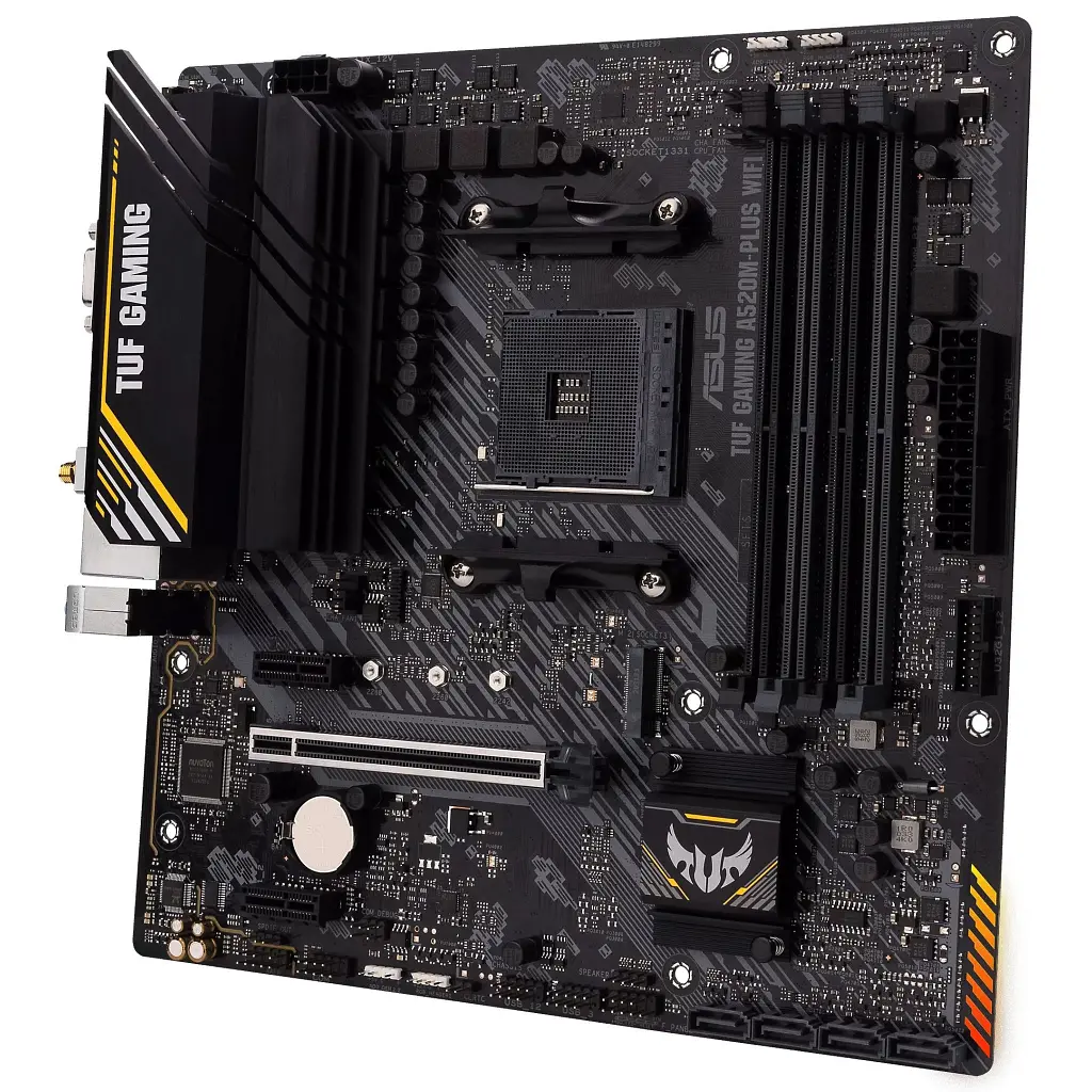 Материнська плата ASUS TUF GAMING A520M-PLUS WIFI - фото 5