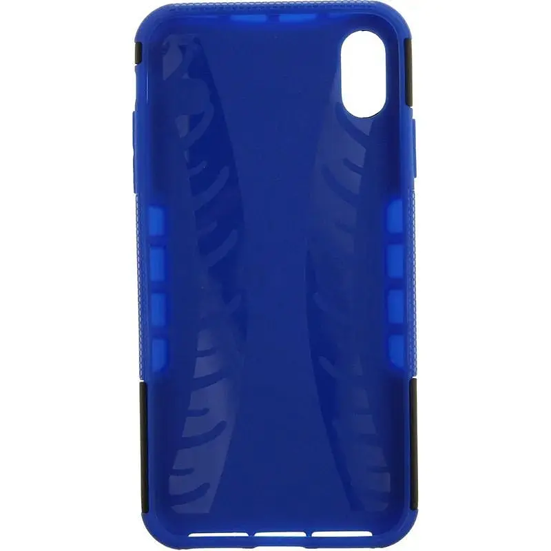 Чохол-накладка Toto Dazzle Kickstand 2 in 1 Case Apple iPhone XS Max Blue - фото 6