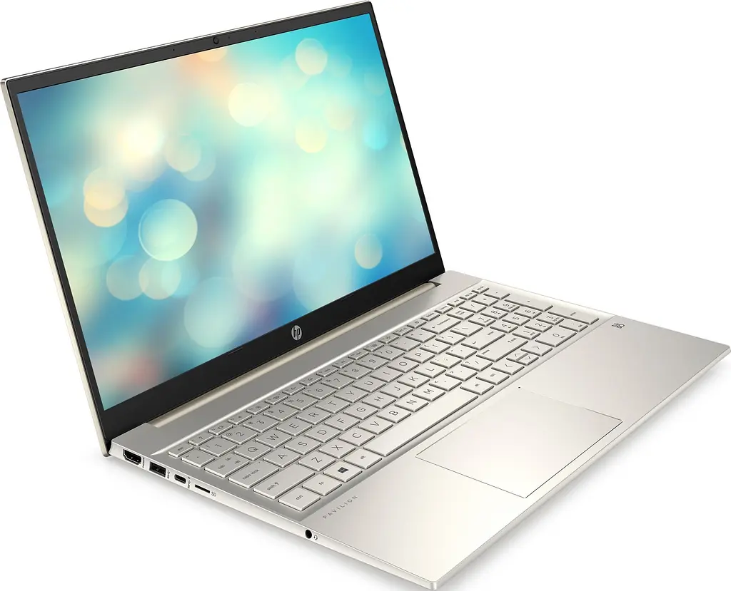 Ноутбук HP Pavilion 15-eh1009ru 15.6FHD IPS AG/AMD R3 5300U/8/512F/int/W10/Gold (422D6EA) - фото 2