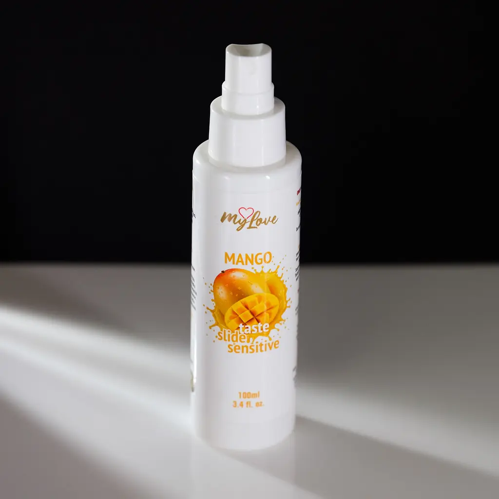 Інтимний гель-лубрикант - MyLove Taste Slide Sensitive Mango, 100 мл - фото 4
