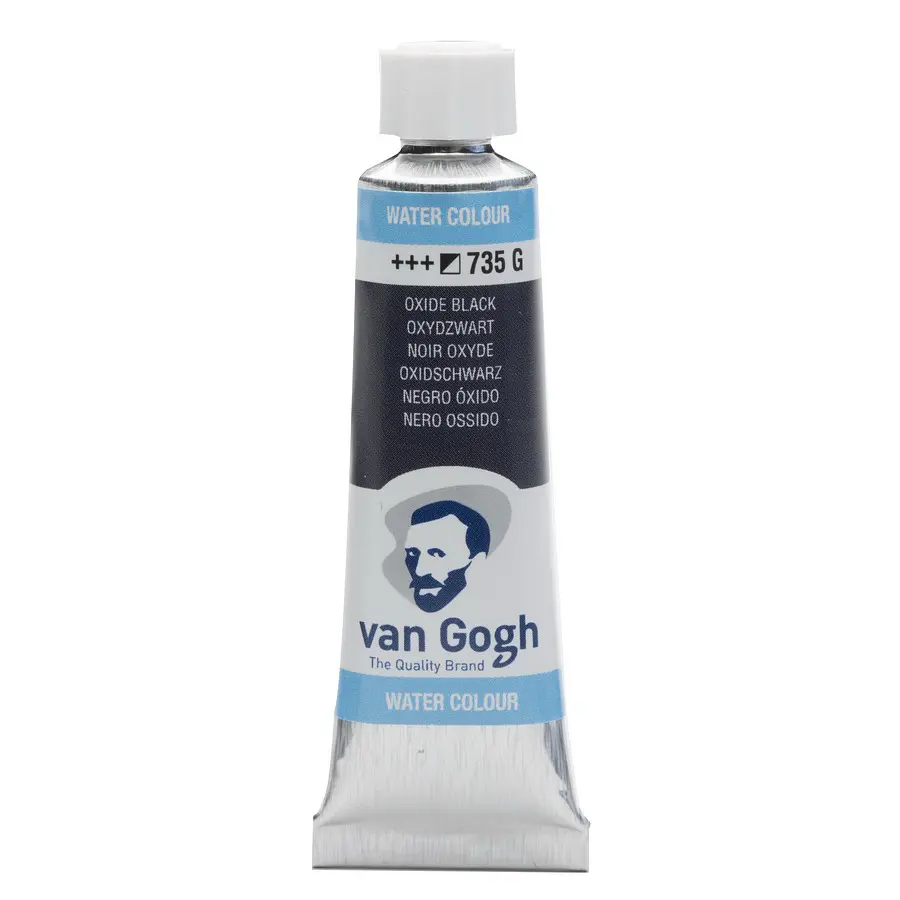 Фарба акварельна Van Gogh (735) Чорний оксид туба 10 мл Royal Talens (8712079418113)