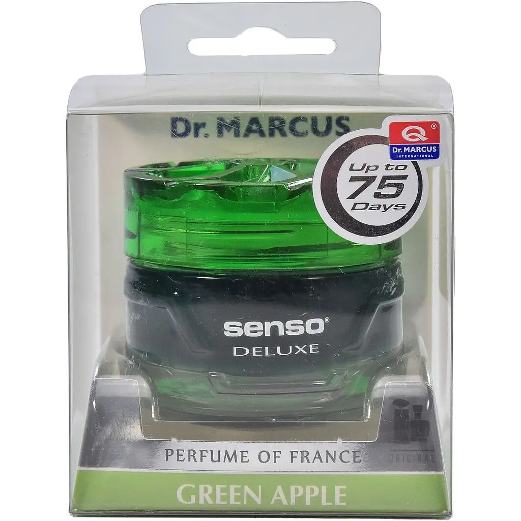 Ароматизатор Dr. Marcus Senso Delux Зелене яблуко гелевий - фото 2