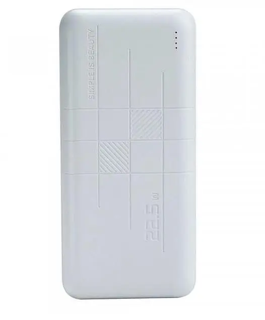Портативная батарея XO PR188 20000 mAh белая - фото 2