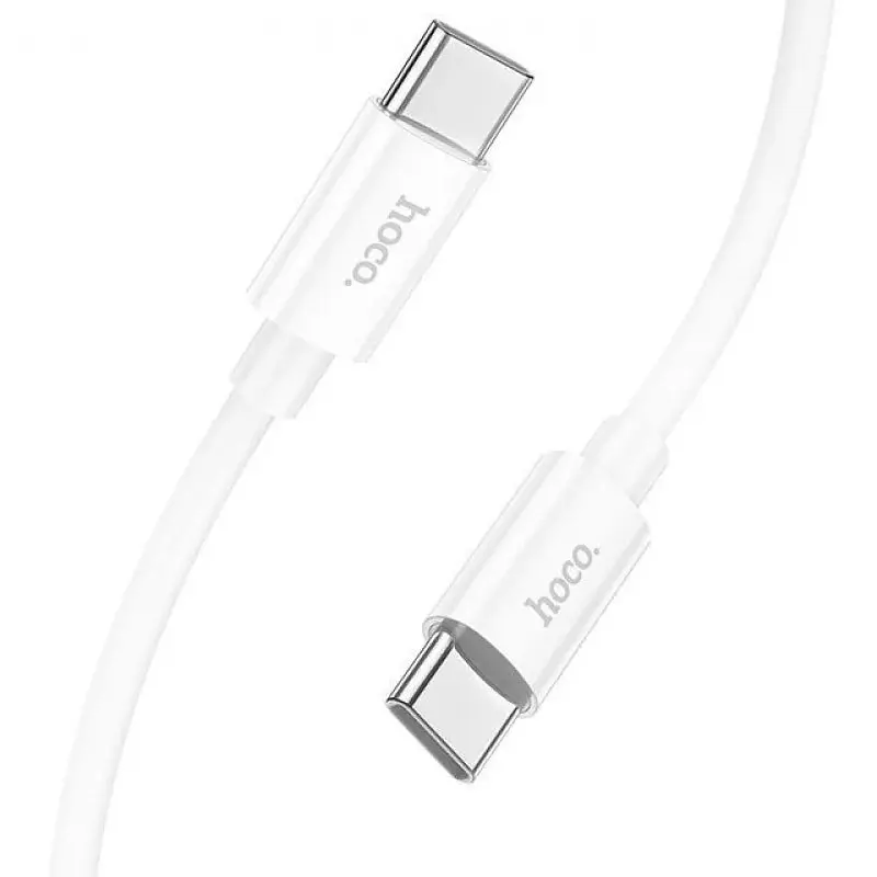 Дата кабель Hoco X 87 Magic Type-C to Type-C PD 60 W (1 m) White - фото 2