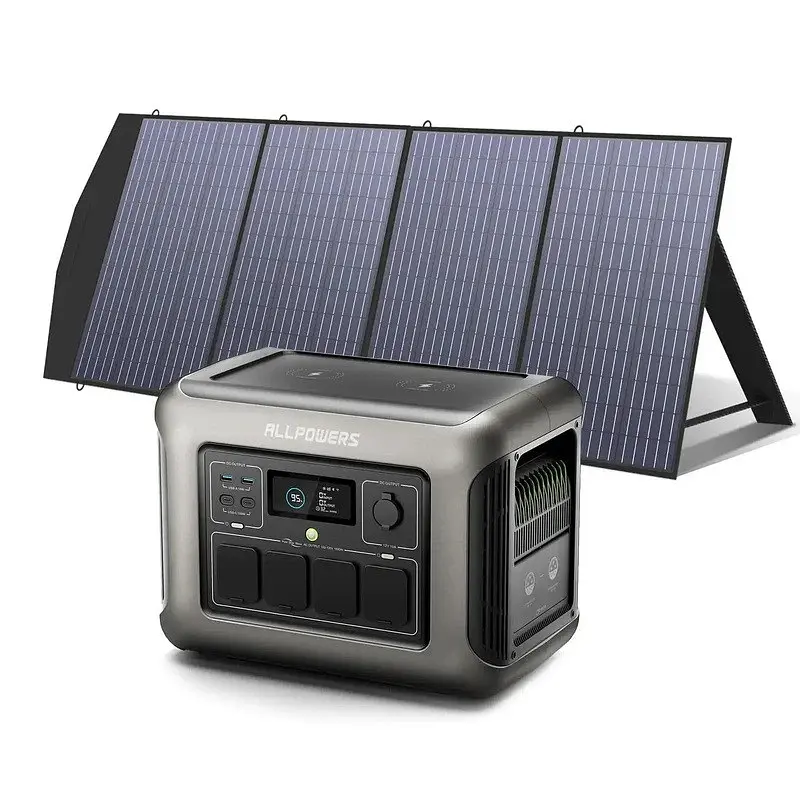 Портативна зарядна станція AllPowers R1500 Lite 1600Вт LiFePO4 - фото 9