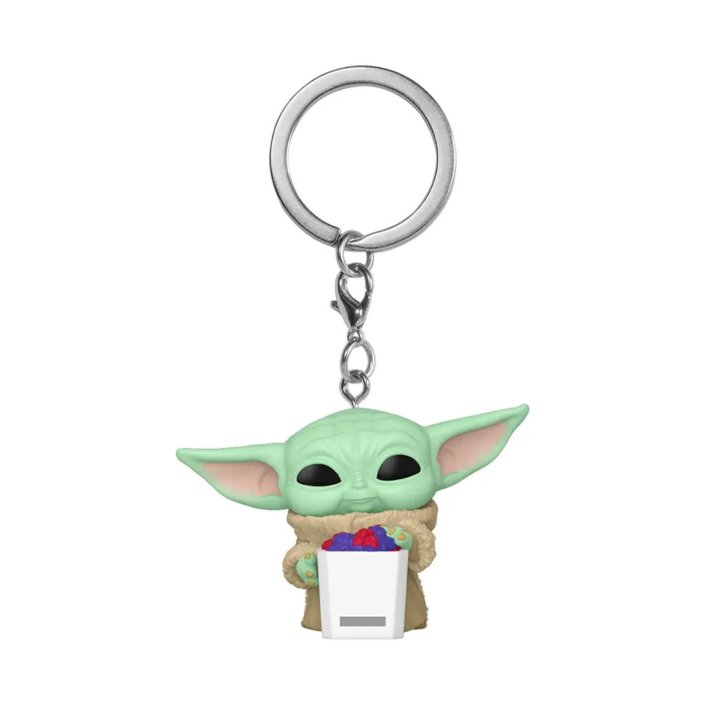 Ігрова фігурка Funko POP! Ґроґу з попкорном 3,8 см вінілова - фото 2