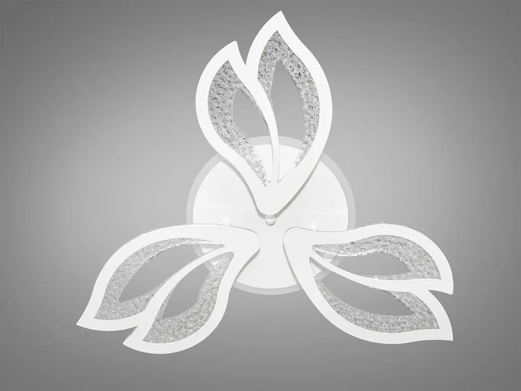 Стельова світлодіодна люстра з пультом і нічником Diasha MX2546/3WH LED 3color dimmer - фото 3