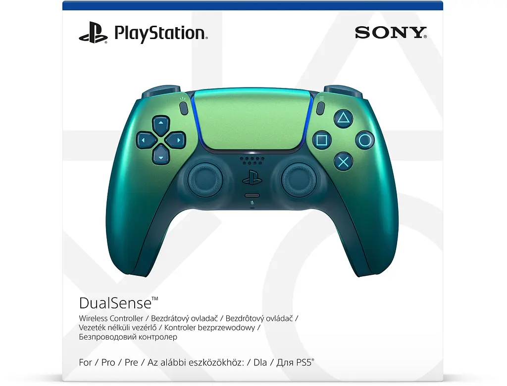 PlayStation Геймпад 5 Dualsense BT, Chrome Teal - фото 7