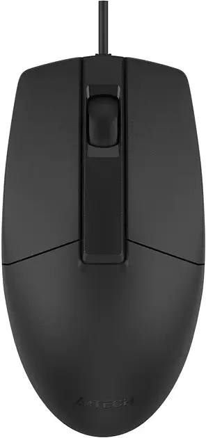 Мишка A4-Tech OP-330 USB Black - фото 3