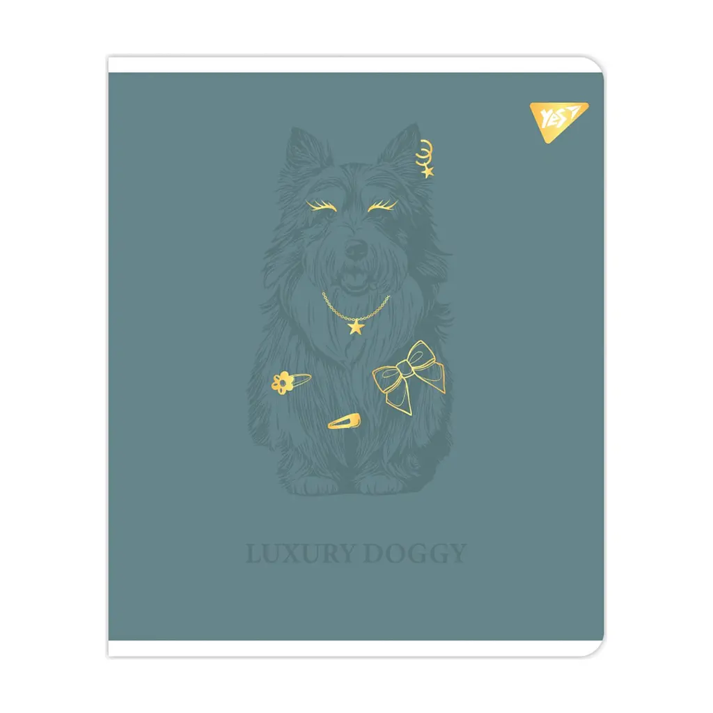 Зошит Yes Luxure doggy А5 48 аркушів клітинка (767549), в асортименті - фото 6