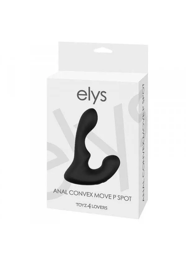 Стимулятор простати Elys Anal Convex Move P-Spot, 13.2 см (чорний) - фото 3