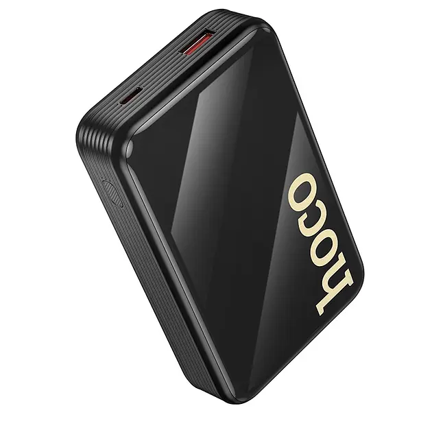 Портативна батарея Powerbank Hoco Q37A Graceful 22.5W+PD20W with two cables 20000mAh Black - фото 4