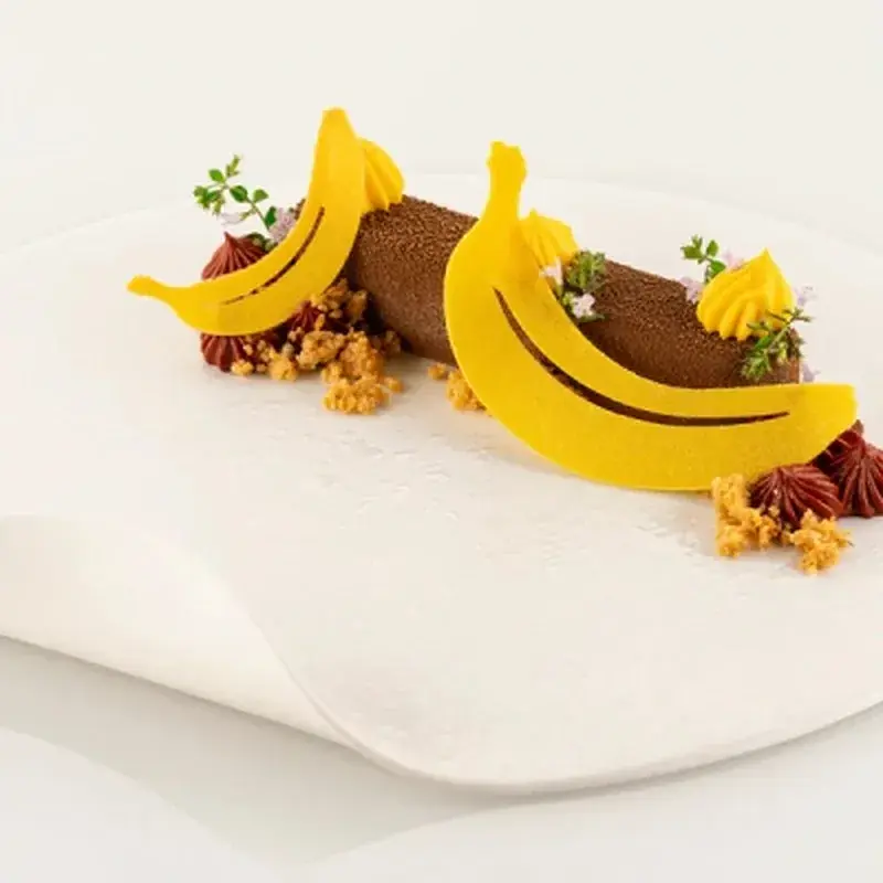 Форма для випікання Silikomart "банан" 103 x 52 h 2 мм + 62 x 31 h 2 мм (BANANA) - фото 2