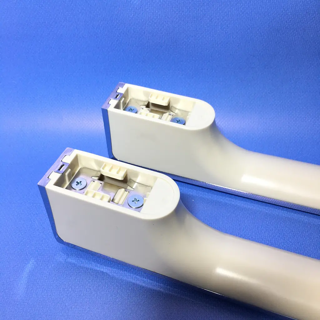 Дверная ручка для холодильника SAMSUNG RT53, RT50, RT46, RT43, DA97-14431E бежевая 2 шт - фото 4
