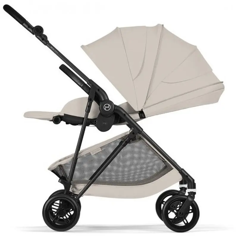 Коляска Cybex Melio 2 в 1 Carbon Dune Grey - фото 6