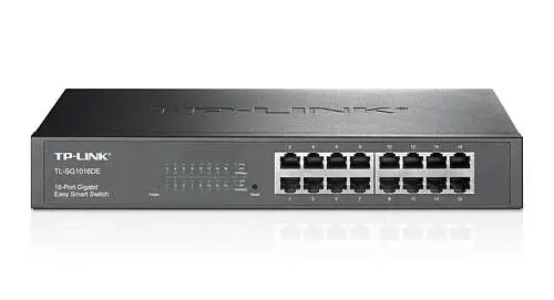 Комутатор TL-SG1016DE 16x1GE, EasySmart TP-Link teh0028229 - фото 2