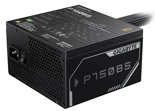 Блок живлення 750 Вт, P750BS, Black, 80+ Bronze Gigabyte teh0028924
