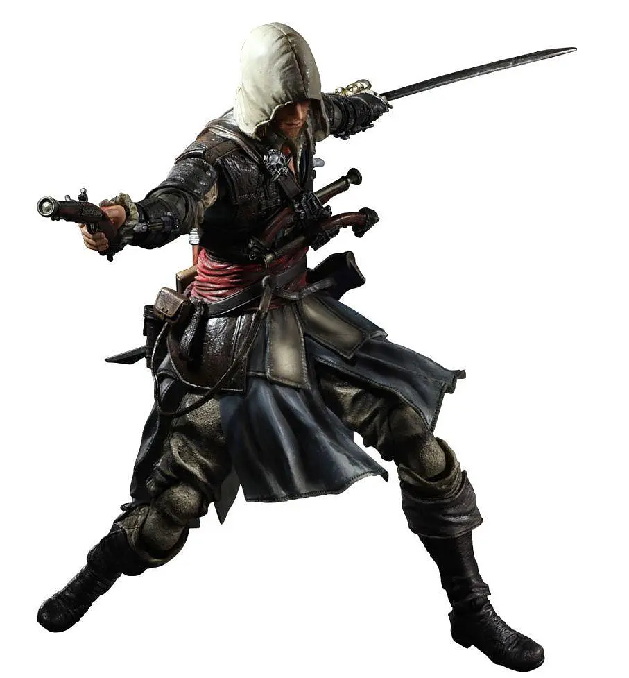 Фигурка коллекционная KAI Эдвард Кенуэй Assassin's Creed IV Black Flag Edward Kenway 27см АС З 60.223 - фото 2