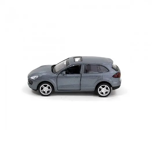 Автомодель - Porsche Cayenne S (серебристый серый) - фото 5