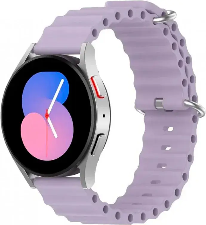 Універсальний ремінець для смарт-годинників Ocean Band 20mm Lilac [84718] - фото 4