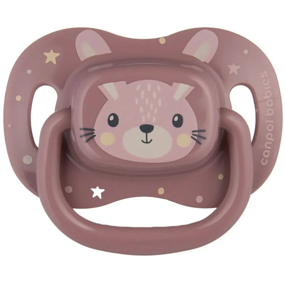 Пустушка силіконова симетрична Canpol babies Cute Animals 18+ міс. 1 шт. колір в асортименті (34/926) - фото 5