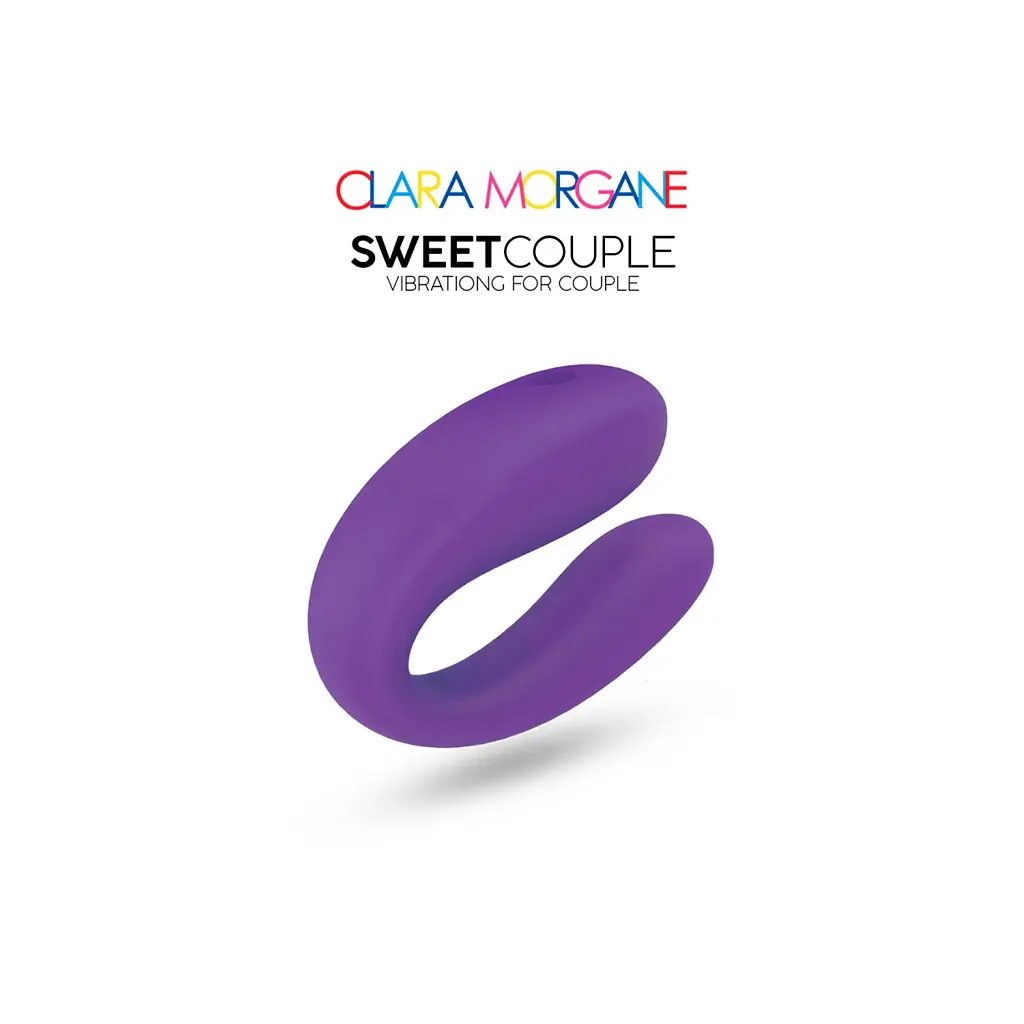 Вибратор Clara Morgane Sweet Couple 6.8 см (фиолетовый) - фото 9
